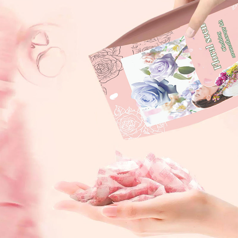 FloraWard - Palline di canfora floreali per armadio