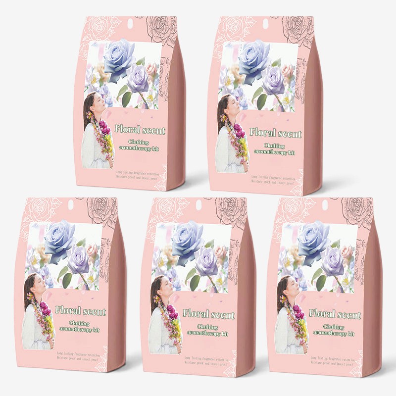 FloraWard - Palline di canfora floreali per armadio
