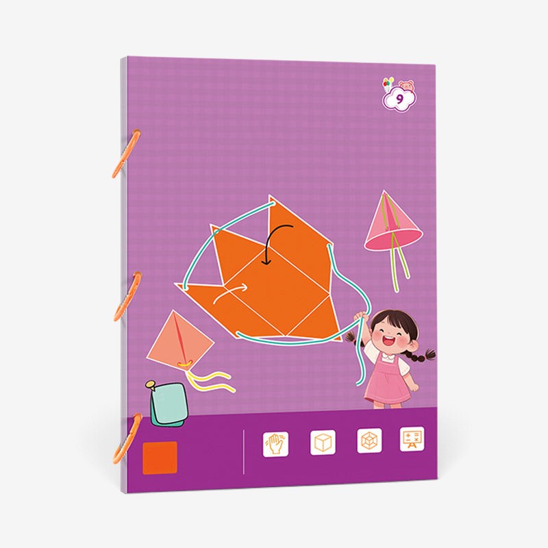 GeoString - Educational Book With Pull String For 3d Geometry