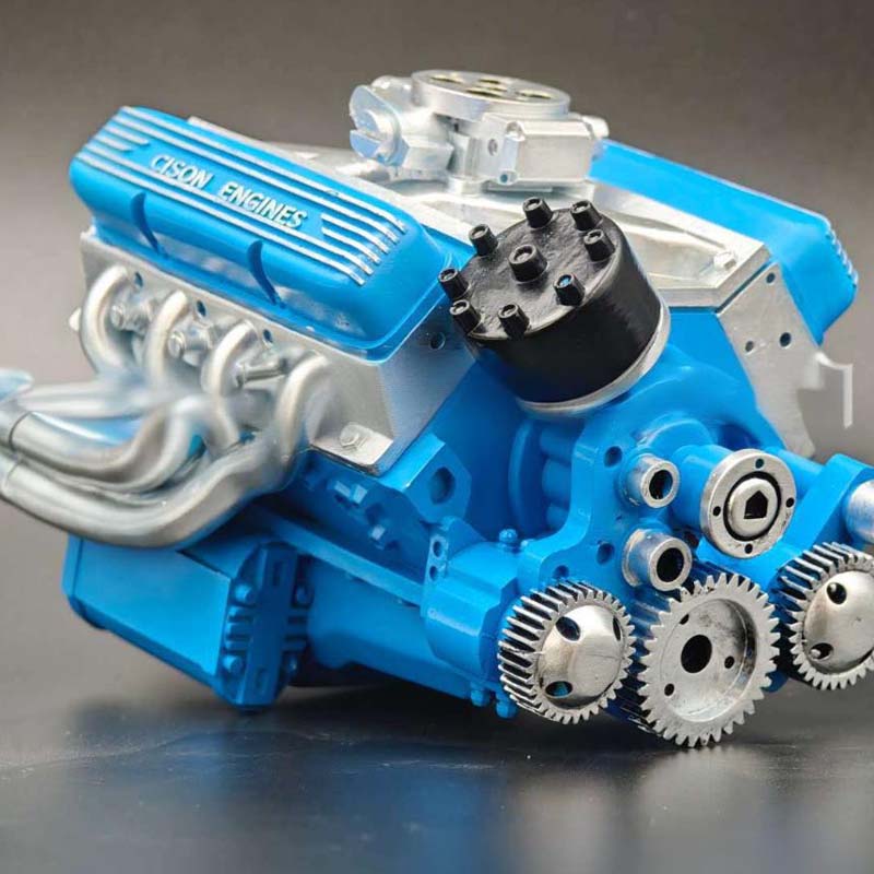 Motovanta - Miniaturowy zestaw modelowy silnika benzynowego V8 z zapłonem CDI