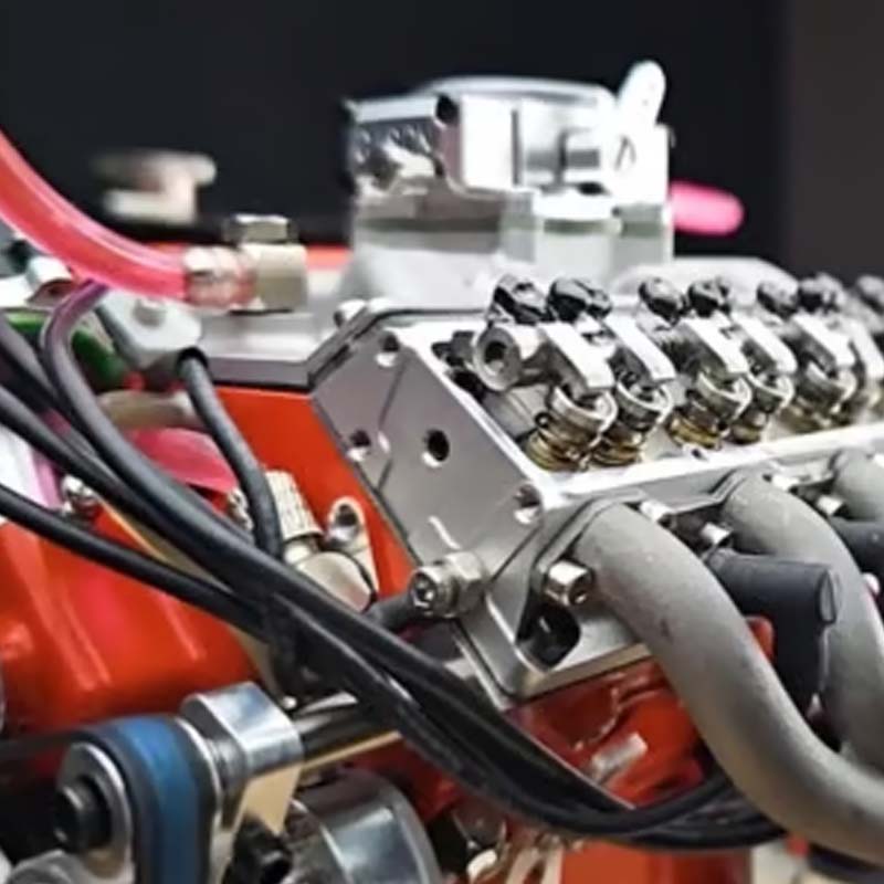 Motovanta - Miniaturowy zestaw modelowy silnika benzynowego V8 z zapłonem CDI