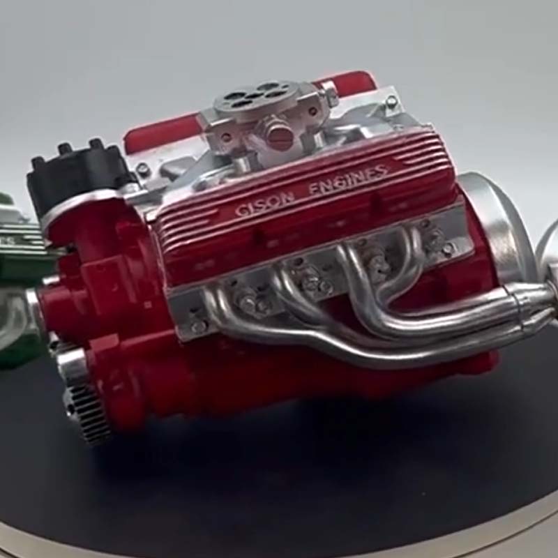 Motovanta - Miniaturowy zestaw modelowy silnika benzynowego V8 z zapłonem CDI