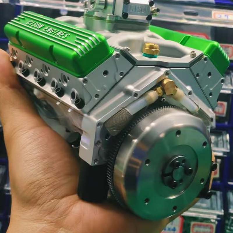 Motovanta - Miniaturowy zestaw modelowy silnika benzynowego V8 z zapłonem CDI