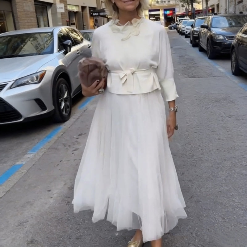 KnitDress – Robe sans manches à la silhouette fluide