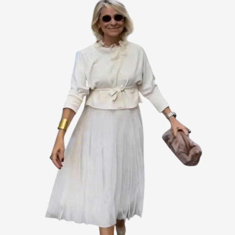 KnitDress – Robe sans manches à la silhouette fluide