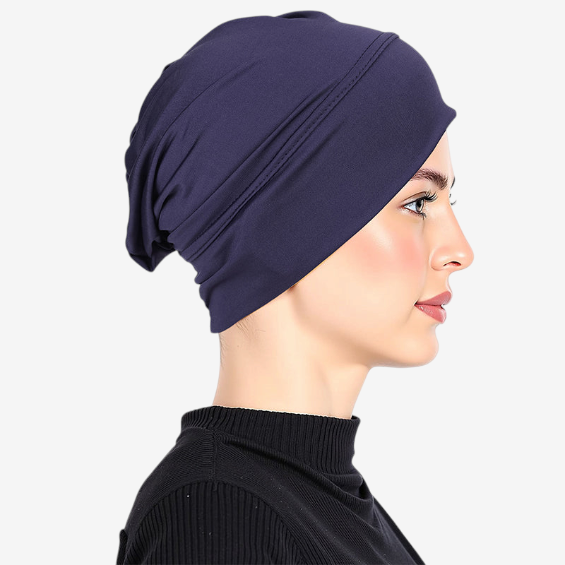 Turbanelle – Női rugalmas turbánsapka varrás nélküli kialakítással és rugalmas illeszkedéssel