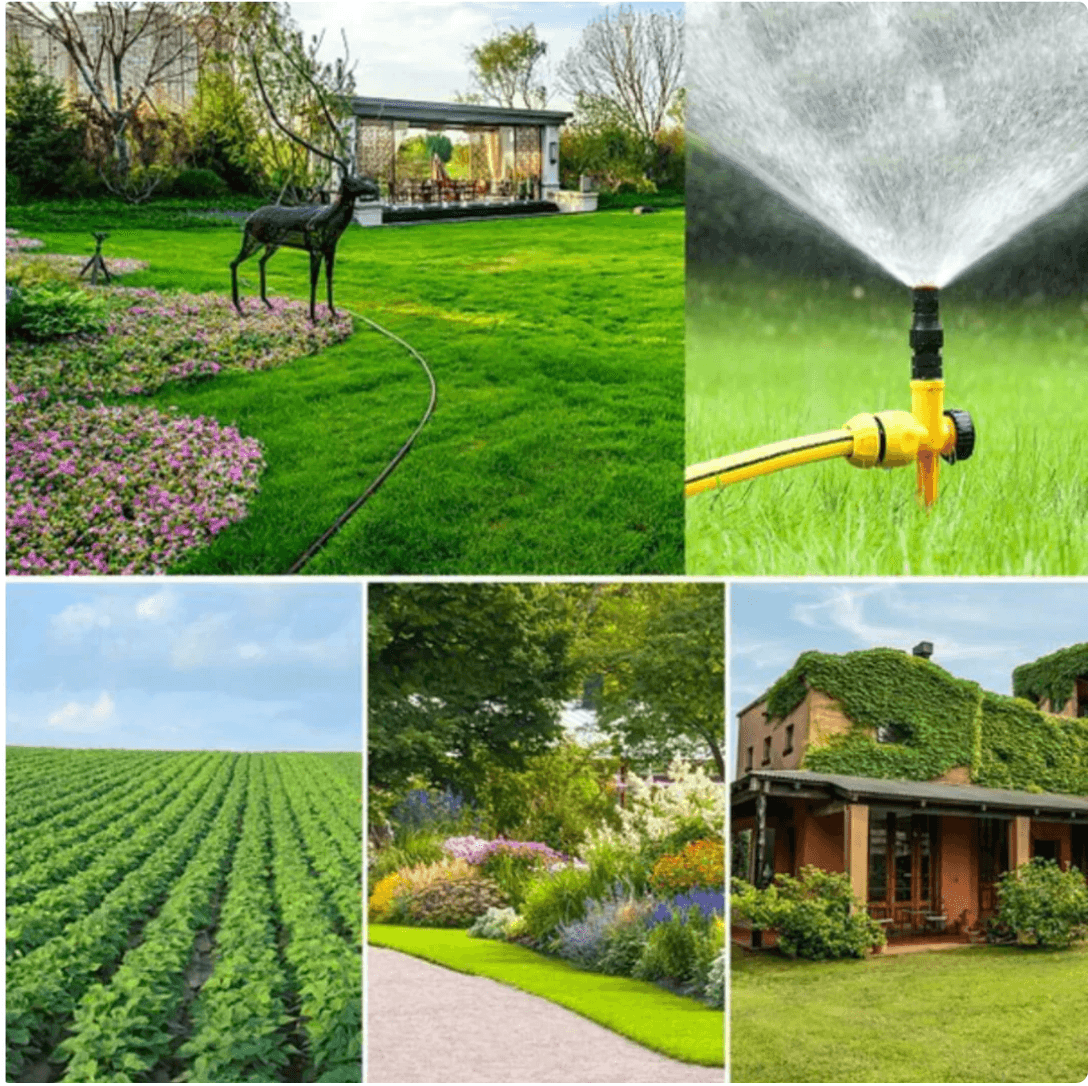 SprinklerPRO - Arroseur de Jardin Rotatif Automatique pour un Arrosage Efficace