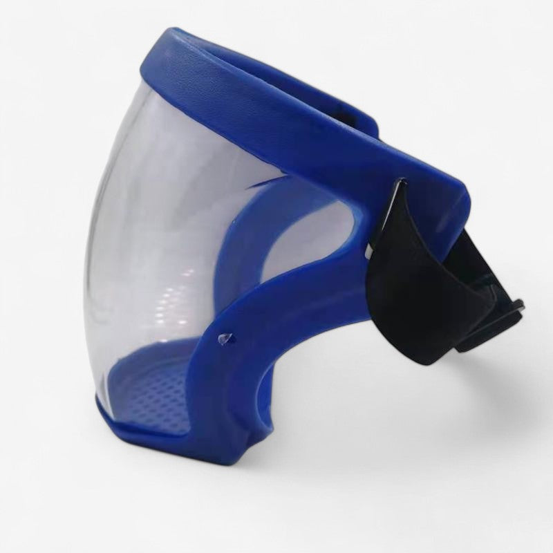 ShieldPro – Ecran facial cu închidere reglabilă cu curea