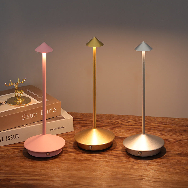AluGlow - Bezdrátová stolní lampa s dotykovým stmívačem
