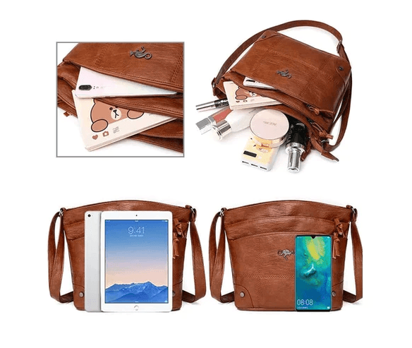 Olivia - Borsa a tracolla vintage con eleganza senza tempo e design pratico