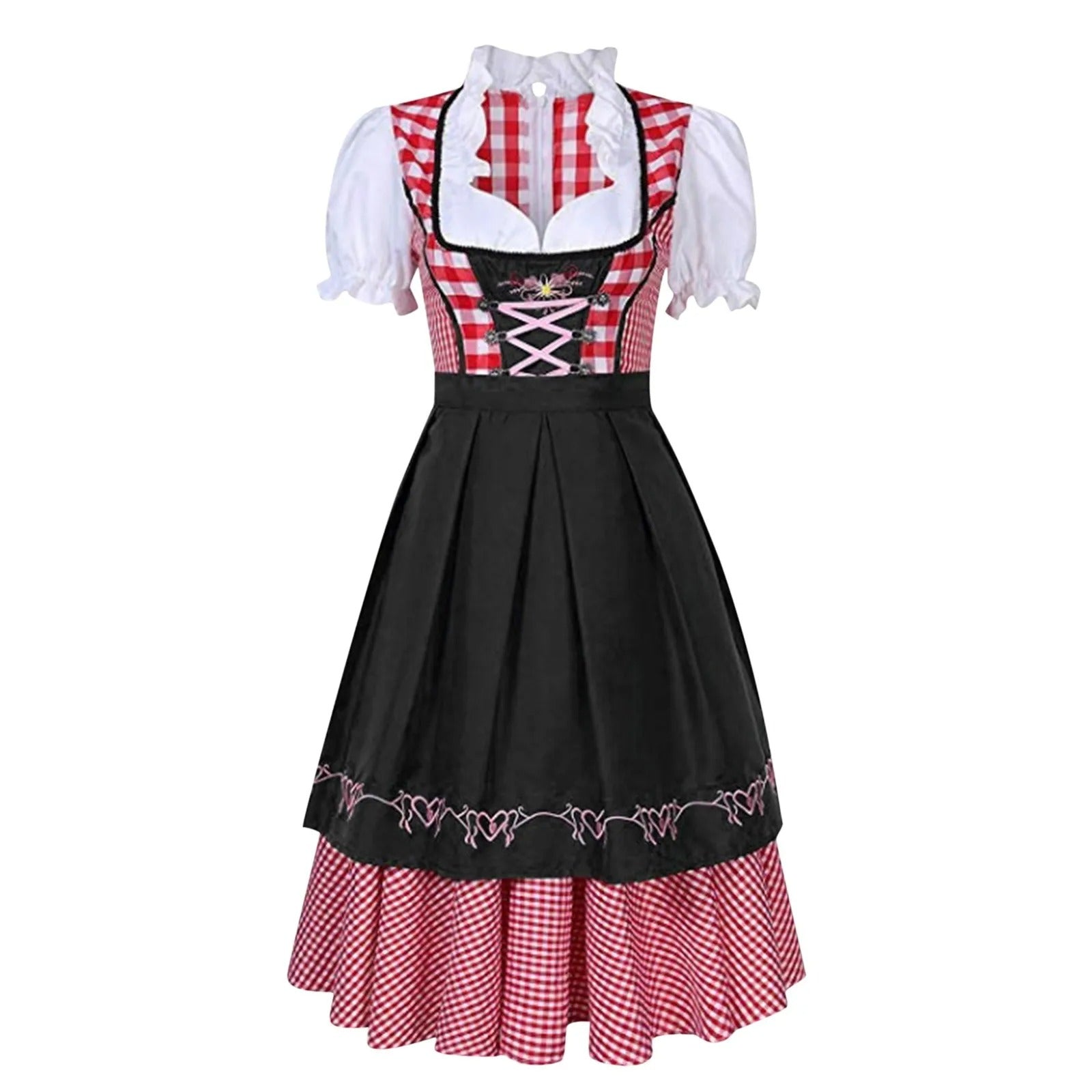 Marnie - Dirndl à carreaux pour Oktoberfest
