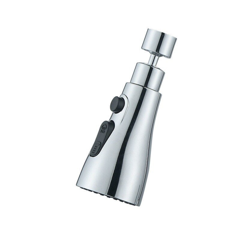SpinSpray - Głowica prysznicowa 360° z regulowanymi trybami wody