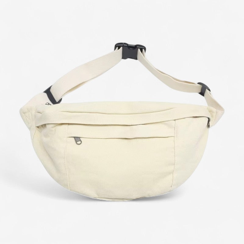 FlexCarry – Torebka crossbody z regulowanym paskiem i kieszeniami na zamek