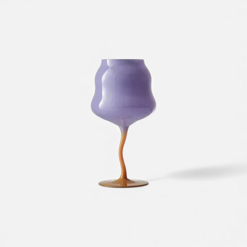 TwistGoblet – Verre à pied au design torsadé pour boire