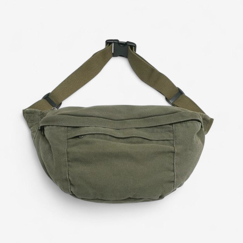 FlexCarry – Torebka crossbody z regulowanym paskiem i kieszeniami na zamek