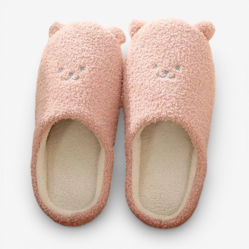 Valeria - Round Toe Slippers with Non Slip Design