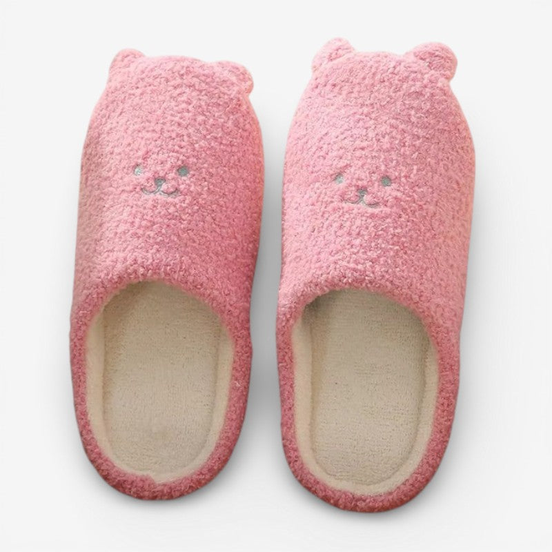 Valeria - Round Toe Slippers with Non Slip Design