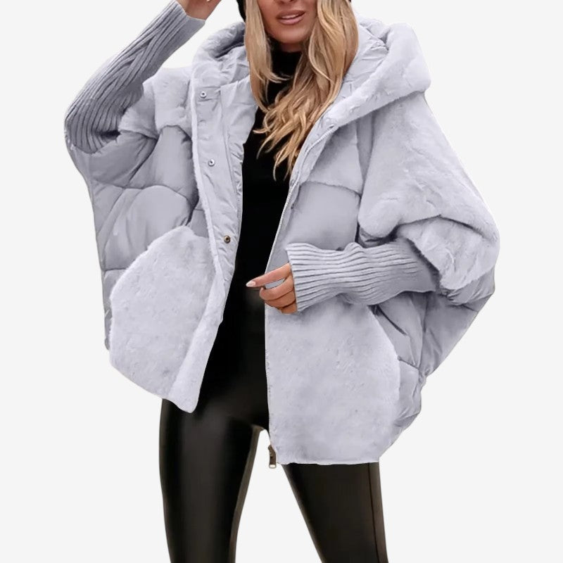 Abigail – Palton cu fermoar și mâneci lungi cu glugă | Închidere cu fermoar pe toată lungimea | Strat ușor pentru purtare zilnică | Mărimi S–3XL | Bej, Negru, Maro, Gri