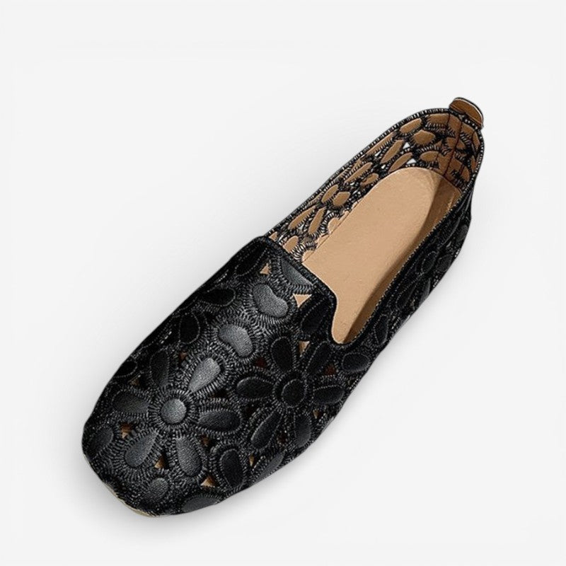 Talia - Mocassini con punta tonda e design slip on