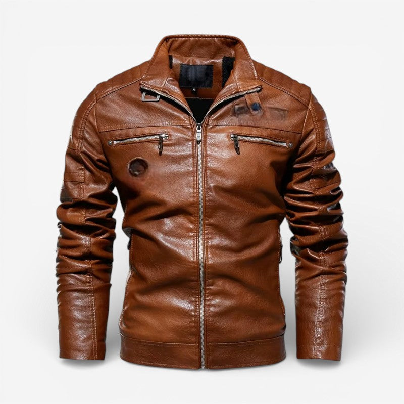 Aidan - Long Sleeve Zipper Jacket With Side Pockets