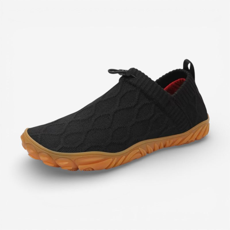 Logan - Round toe sneakers with non-slip design
