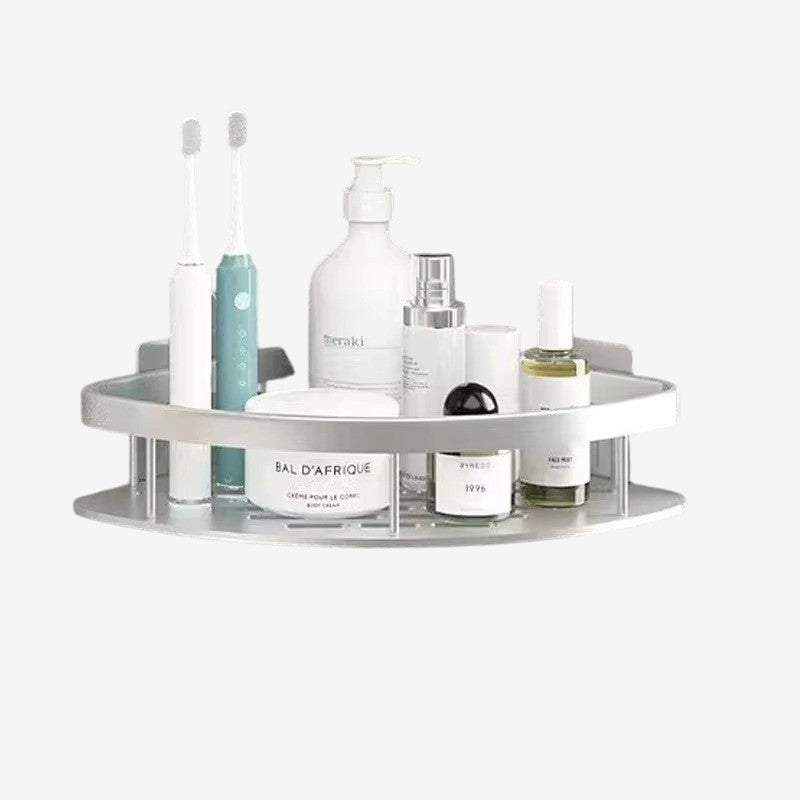CornerEase – Corner Shelf with Wall-Mounted Design for Bathroom Accessory Organization