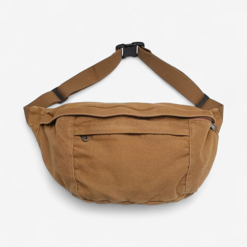 FlexCarry – Torebka crossbody z regulowanym paskiem i kieszeniami na zamek