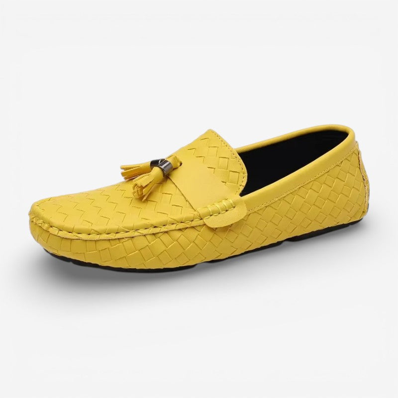 Caevon - Loafers slip-on Caevon cu ciucuri | Talpă antiderapantă pentru mers stabil | Îmbrăcăminte casual pentru fiecare zi | Mărimi 40–47