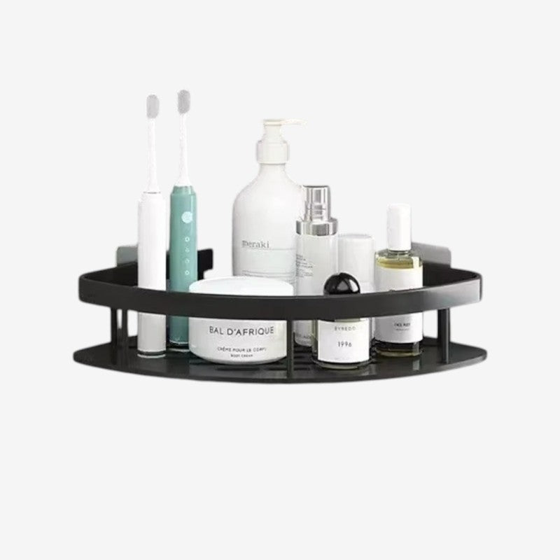 CornerEase – Corner Shelf with Wall-Mounted Design for Bathroom Accessory Organization