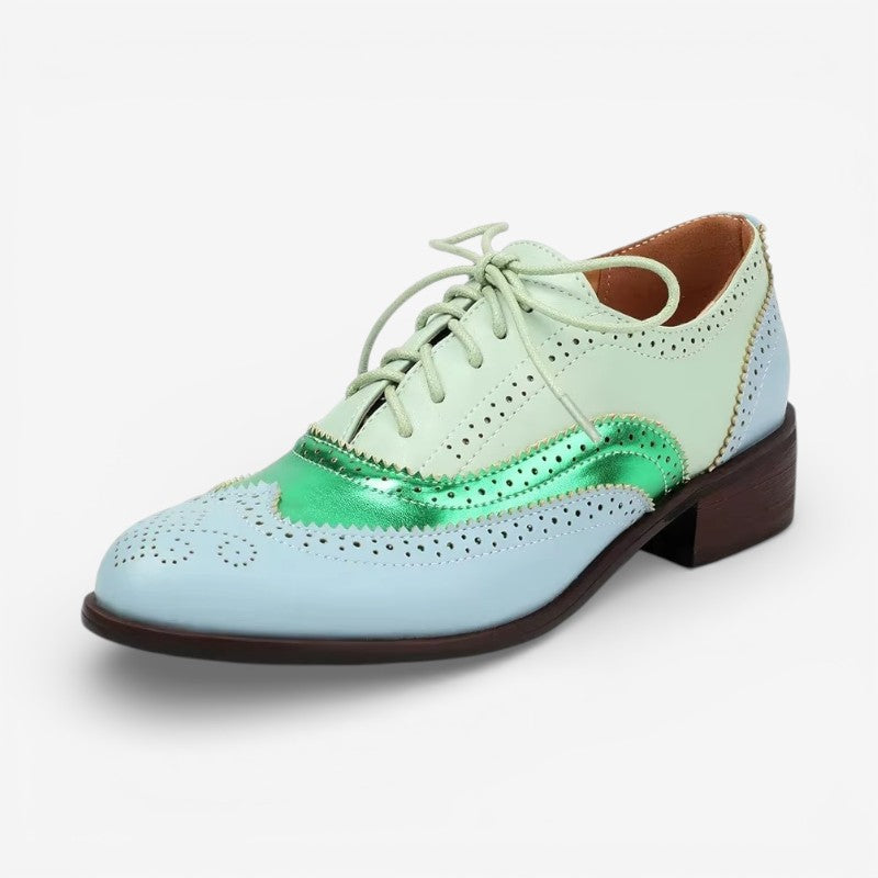 Mireya - Buty z noskiem w szpic i sznurowaniem