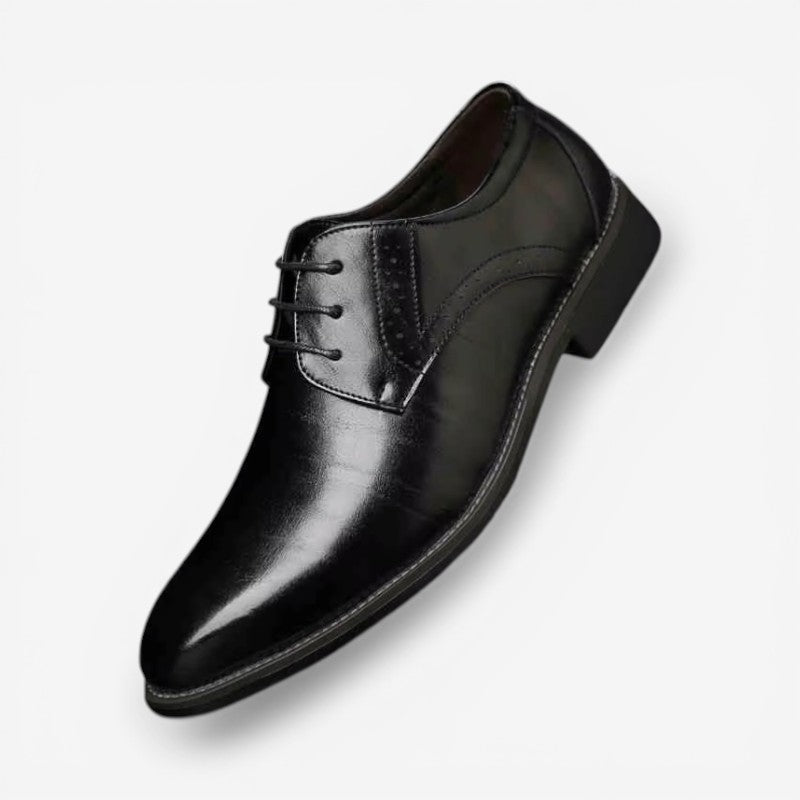 Alexander – Sznurowane buty z noskiem w szpic i antypoślizgową podeszwą | Pewne dopasowanie na sznurowadła | Strukturalny codzienny styl | Od casualowych do formalnych