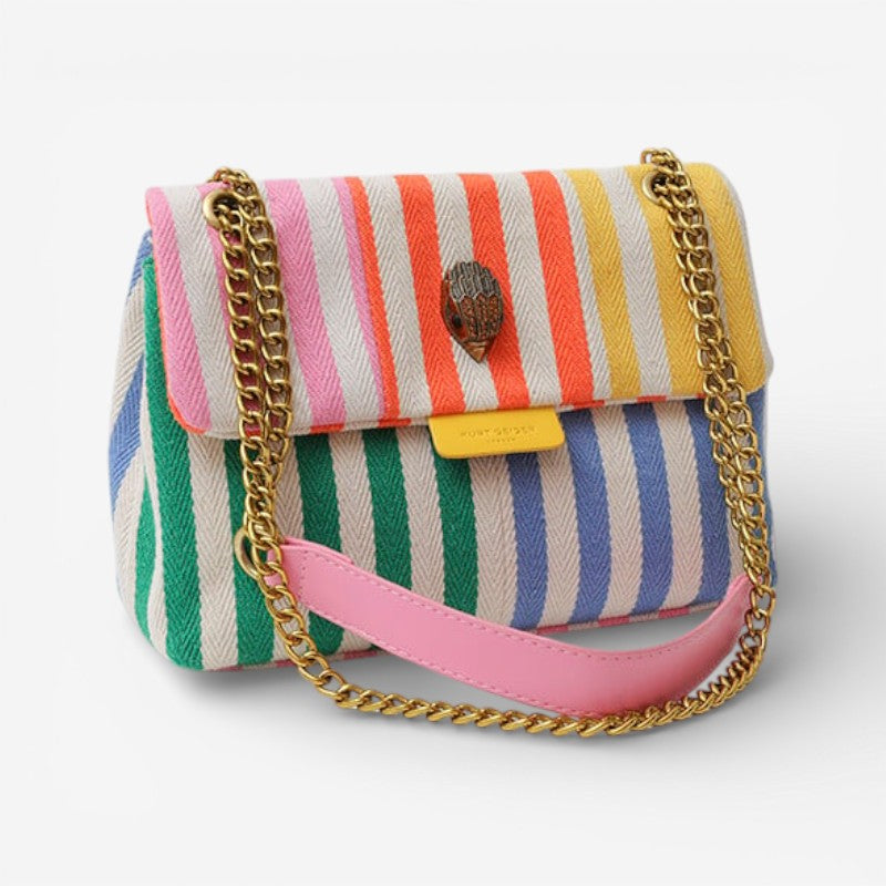 Vivian - Sac d'épaule avec design rayé
