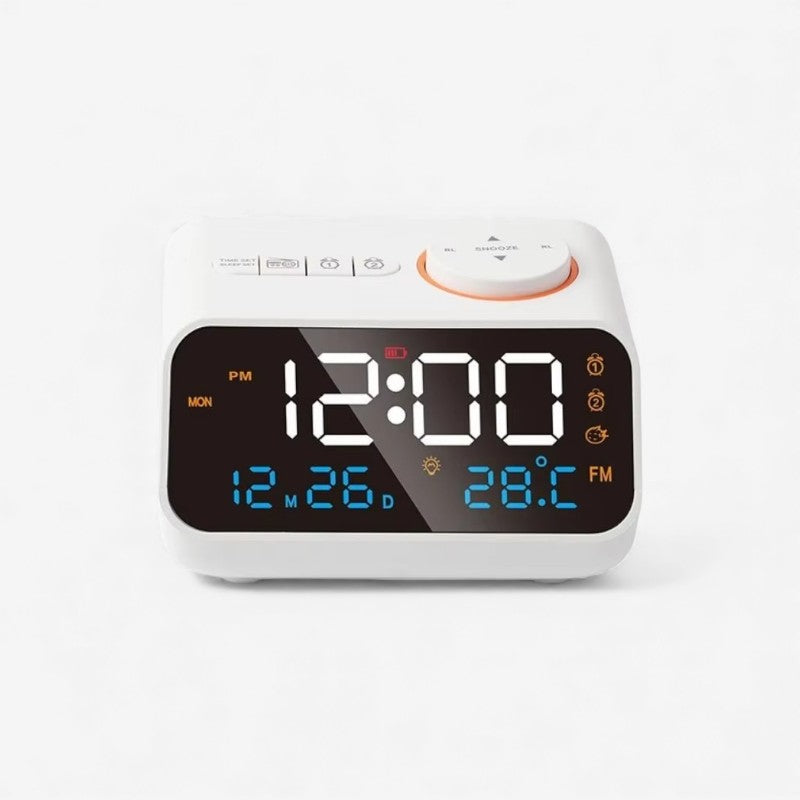 RadioClock - LED Wekker met Ingebouwde FM Radio en Digitaal Display