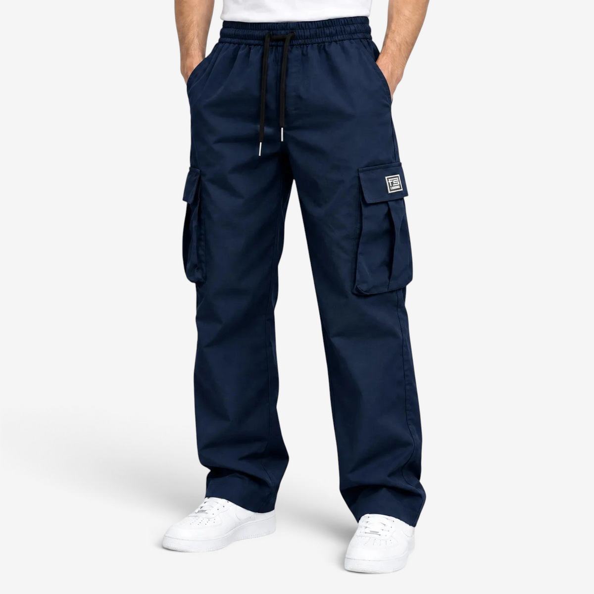 Valmero – Cargo Trousers with Drawstring Waist