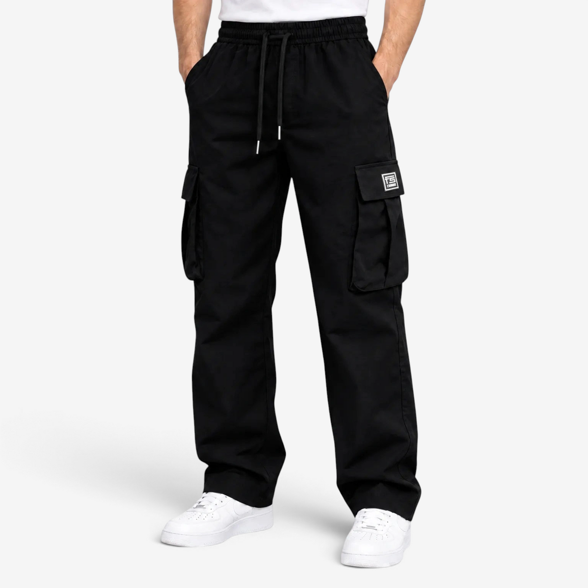 Valmero – Cargo Trousers with Drawstring Waist