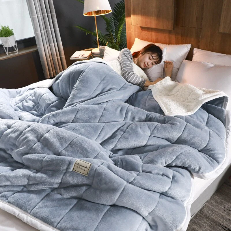 LuxuryDuvet - Couverture apaisante et douce avec toucher confortable