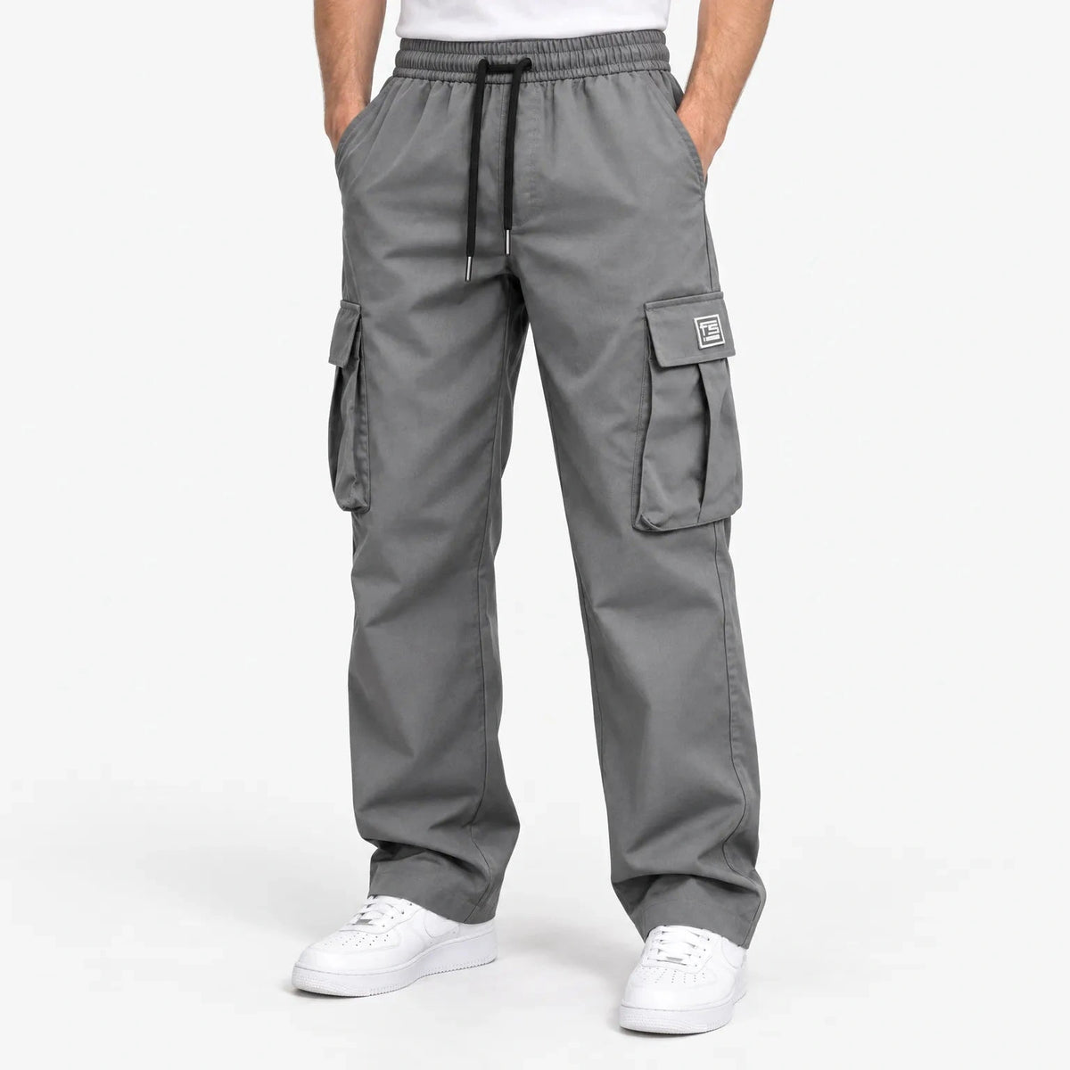Valmero – Cargo Trousers with Drawstring Waist