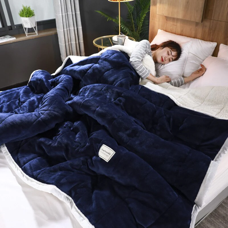 LuxuryDuvet - Couverture apaisante et douce avec toucher confortable