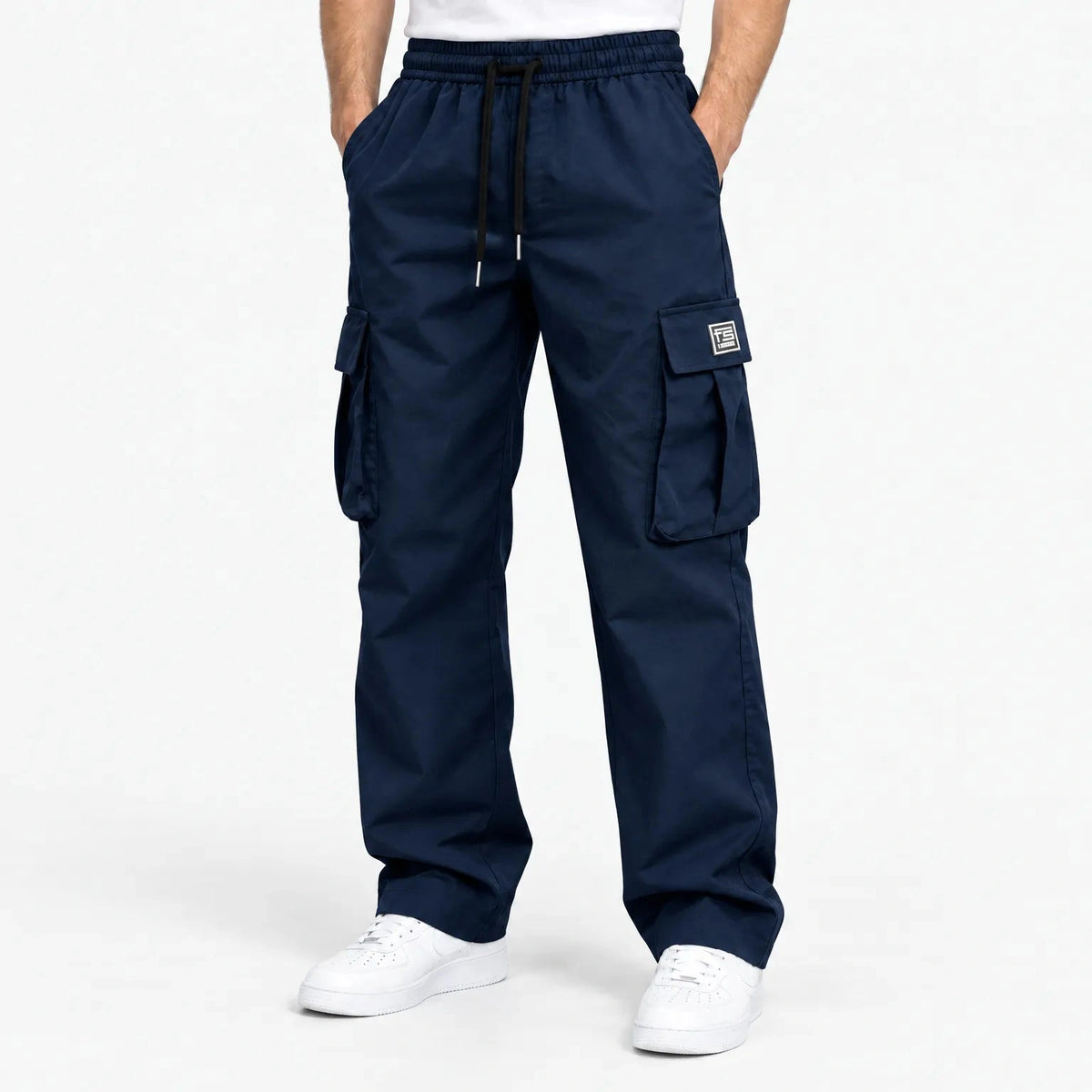 Valmero – Cargo Trousers with Drawstring Waist