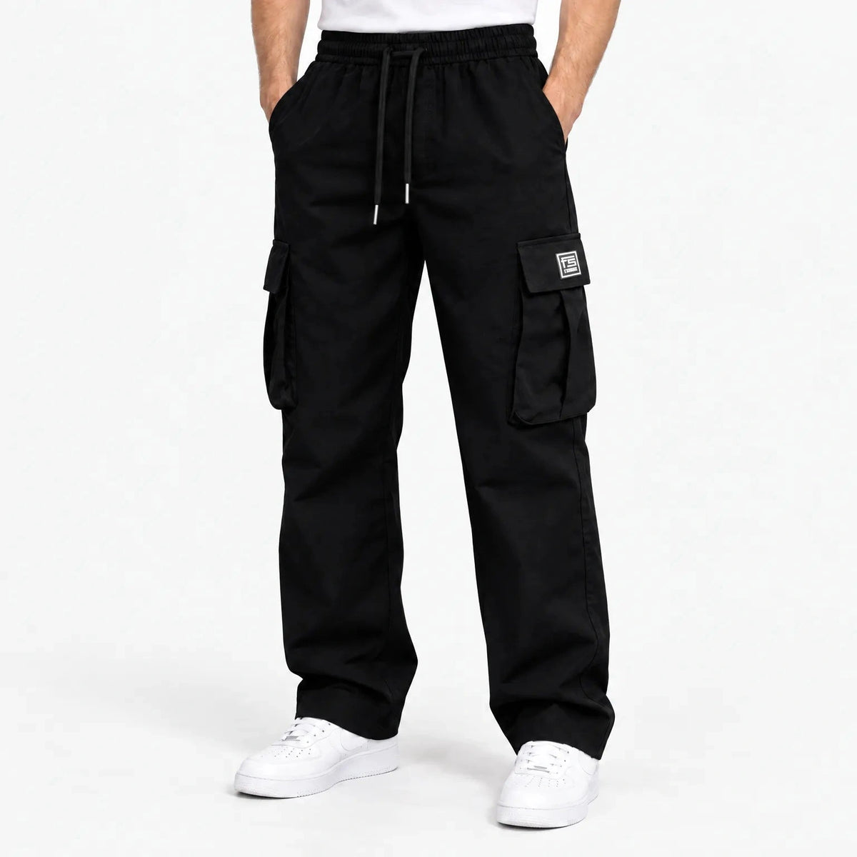Valmero – Cargo Trousers with Drawstring Waist