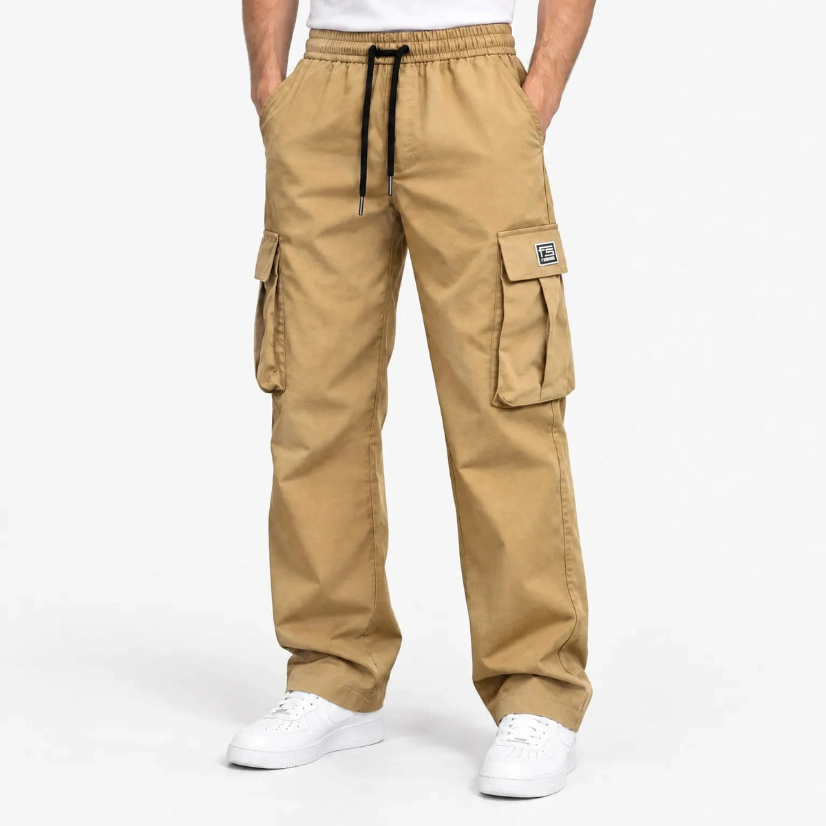 Valmero – Cargo Trousers with Drawstring Waist