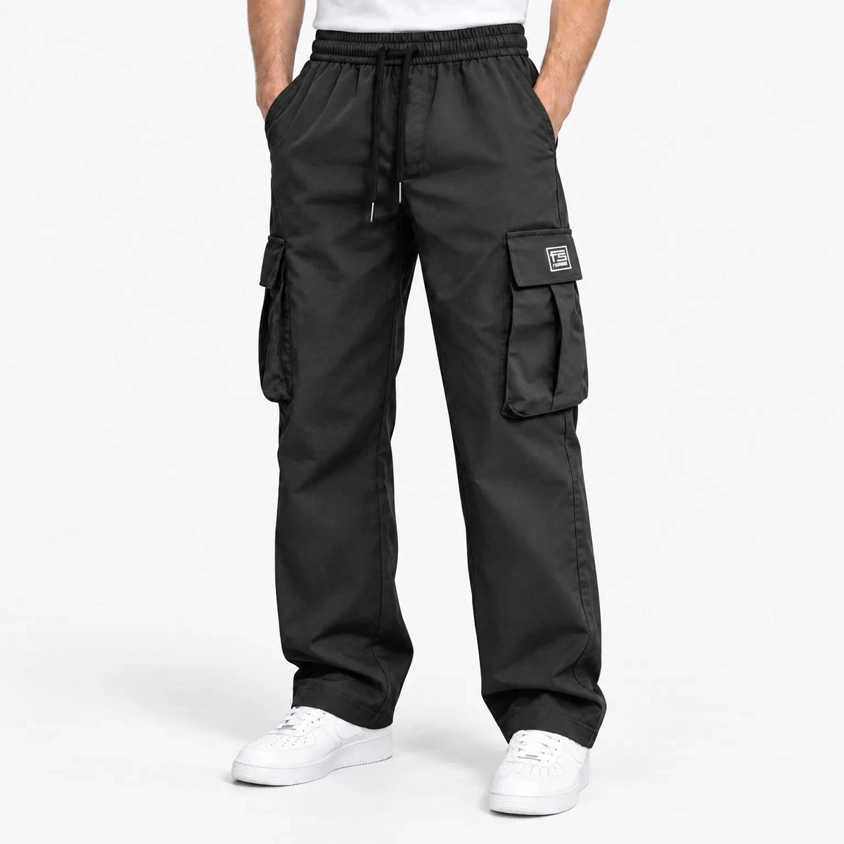 Valmero – Cargo Trousers with Drawstring Waist