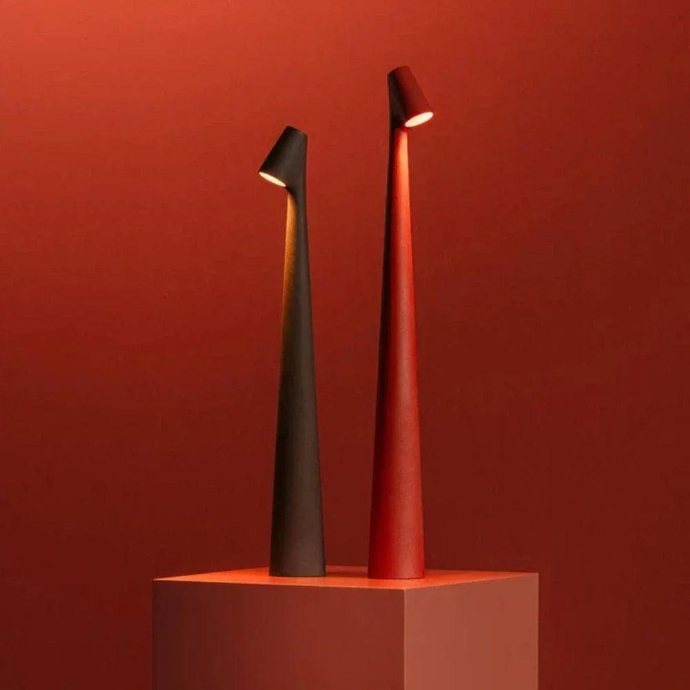 FlexiBeam - Lampada da tavolo LED minimalista con funzionalità wireless